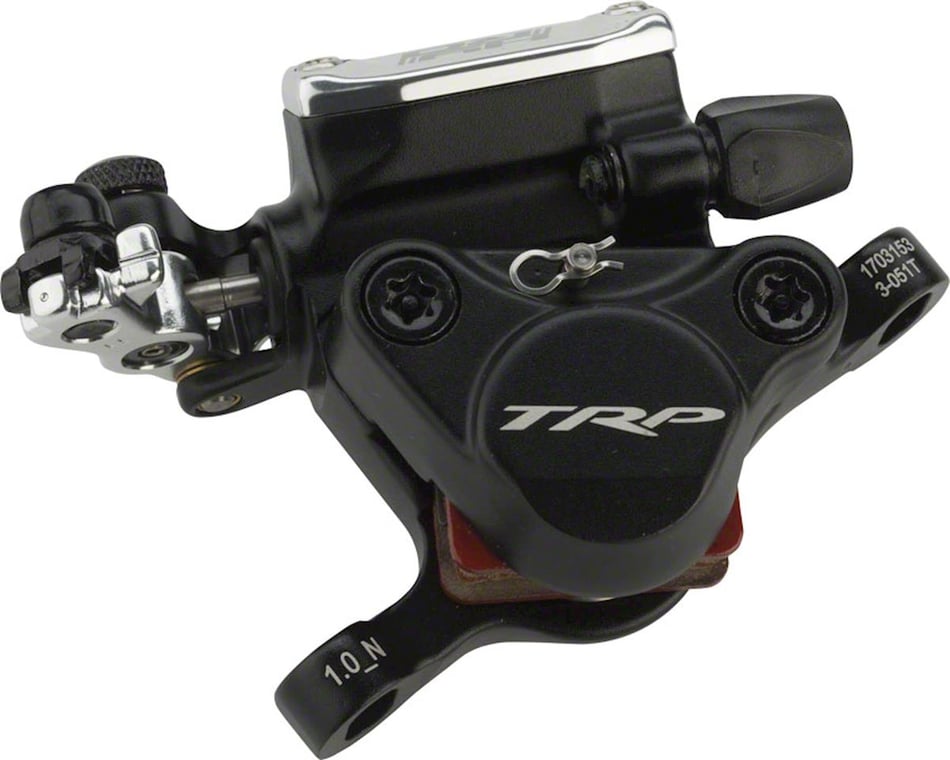 Mechanically actuated hydraulic online brakes